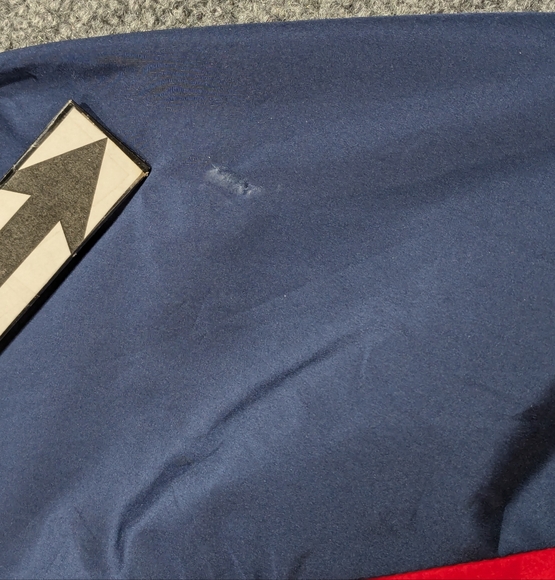 WILSON FOREVER 21 Womens L Windbreaker Jacket Colorblock Retro Half Zip Pullover - Picture 4 of 15